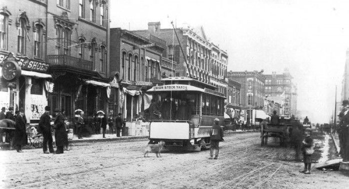Historical Sioux City streetcar